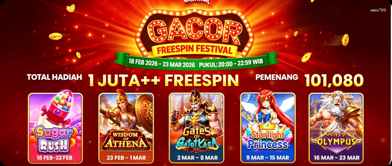 Login ams789 Sekarang Bonus Melimpah